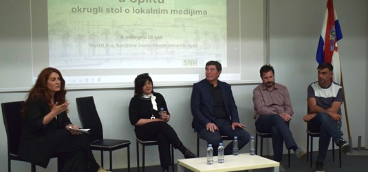 Održan okrugli stol „Otvoreno i lokalno“ o izazovima lokalnih medija i ulozi zviždača